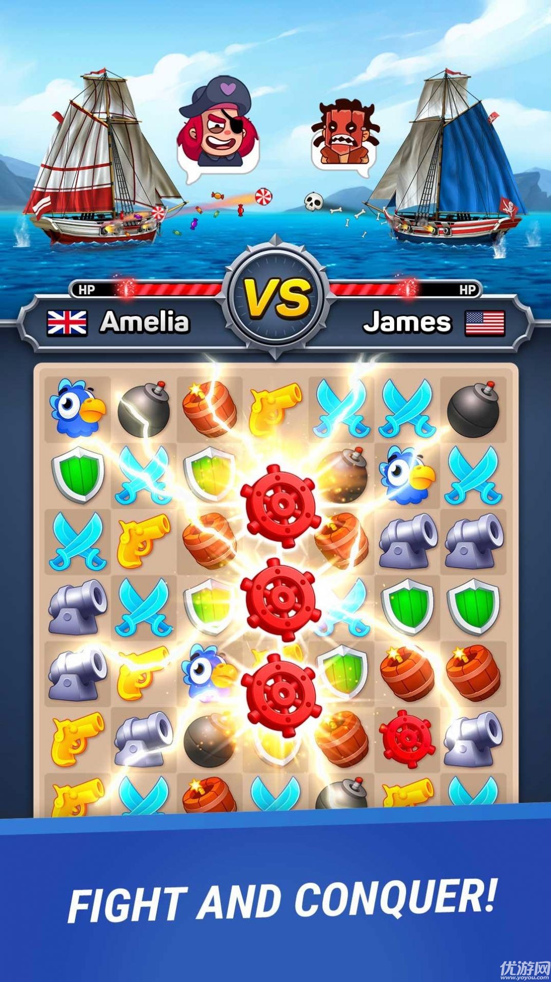 海盗消消乐截图欣赏