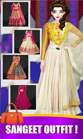 印度女孩新娘化妆截图欣赏