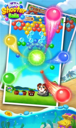 气球泡泡射击游戏截图