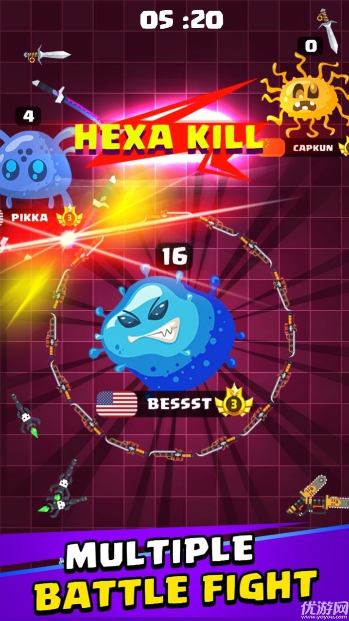 斜线病毒(Slash Virus)截图欣赏