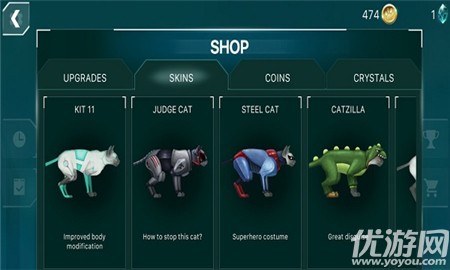 赛博猫太空赛跑者截图欣赏