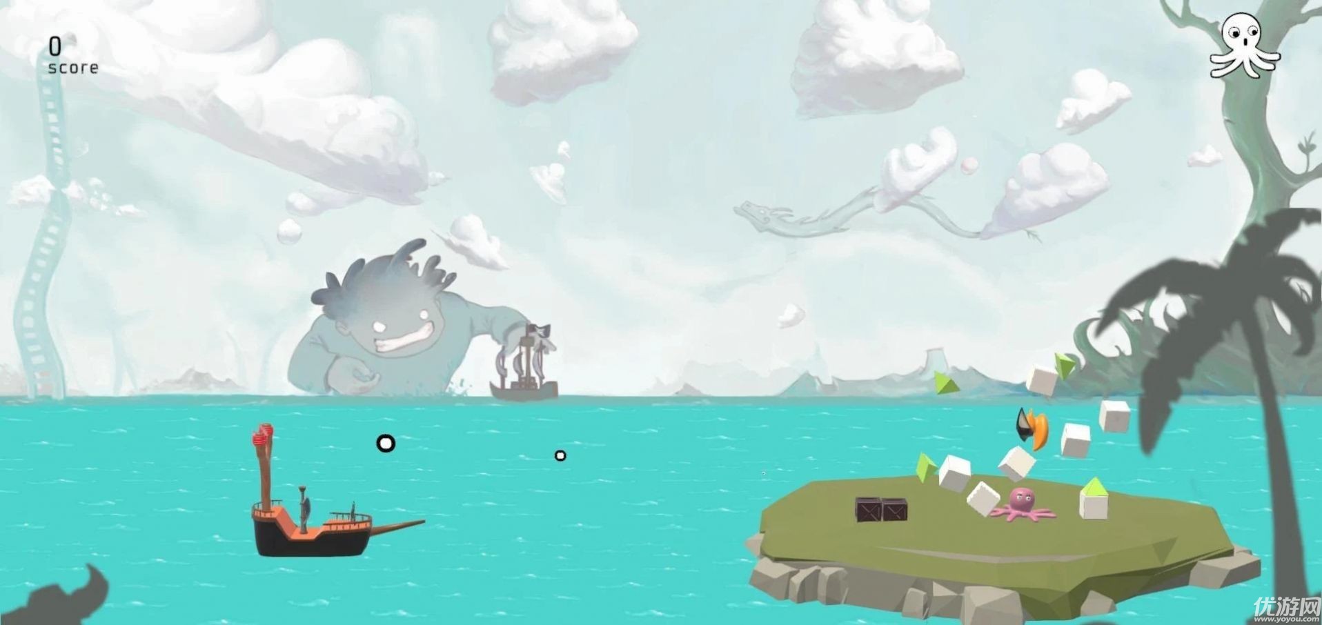 橡皮鸭打章鱼截图欣赏