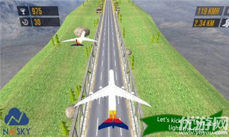 VR空客飞机驾驶模拟