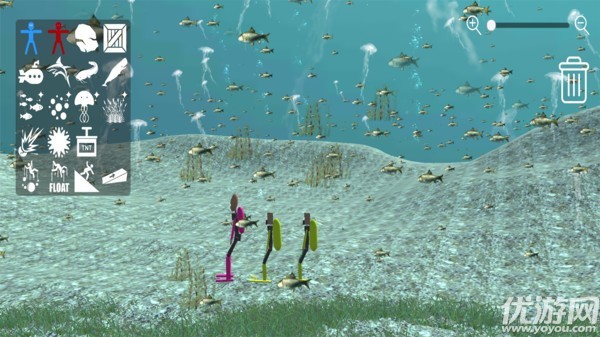 火柴人水下游乐场截图欣赏