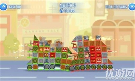 嘣嘣汽车工艺与战斗截图欣赏