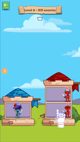 火柴人塔战游戏截图欣赏