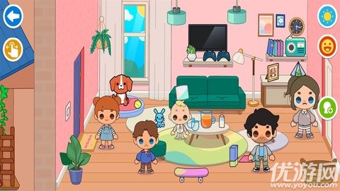 迷你家庭住宅 Minni Home - Play Family游戏截图