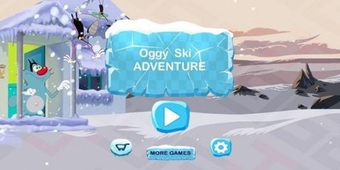 奥基滑雪冒险游戏游戏截图