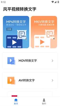 风平视频转换文字截图欣赏