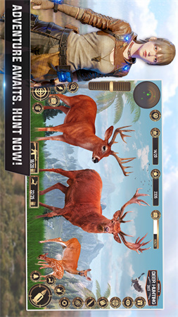 丛林鹿狩猎游戏截图