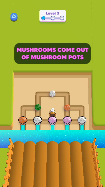 蘑菇匹配消除3D游戏截图