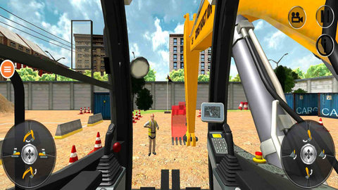 挖掘机推土模拟3D驾驶游戏截图