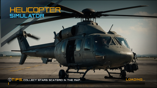 起飞直升机飞行模拟器游戏截图