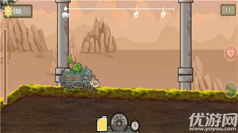 植物大战僵尸死亡战车游戏截图