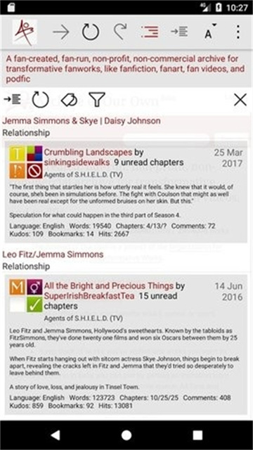 AO3阅读器游戏截图