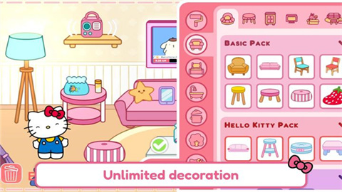 凯蒂猫生活世界游戏截图
