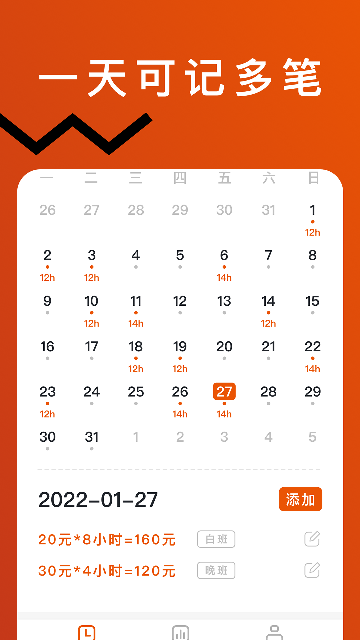 轻松记工时游戏截图