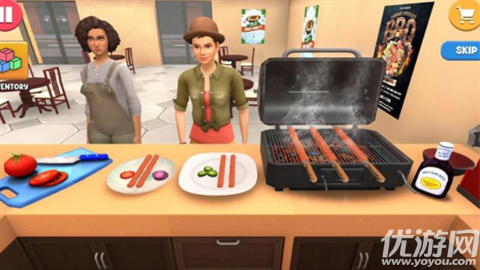 烤肉厨师模拟器游戏截图