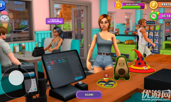 Cosplay商店模拟器游戏截图