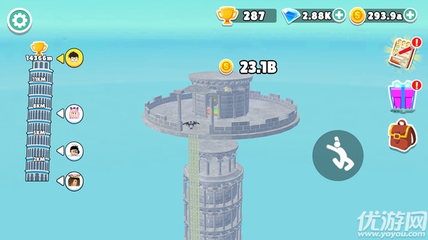 勇登高塔游戏截图