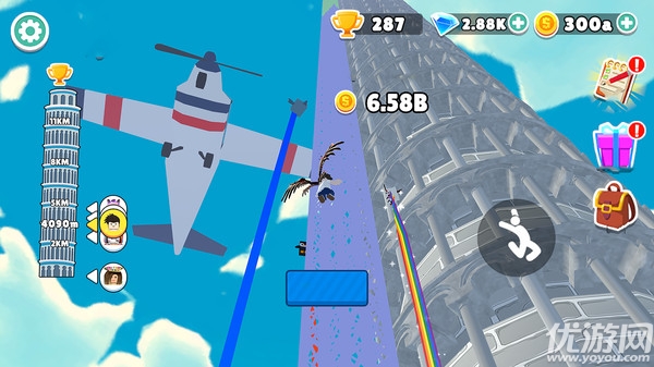 勇登高塔游戏截图