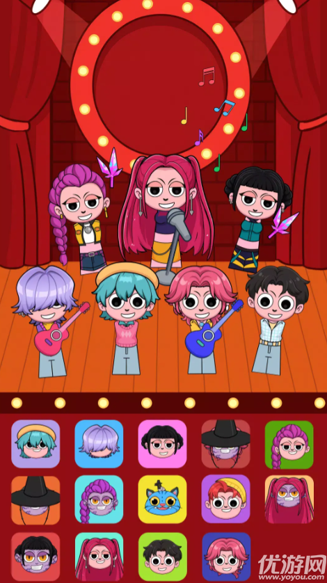 怪兽韩团节奏盒子游戏截图