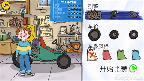 可怕的亨利疯狂卡丁车游戏截图