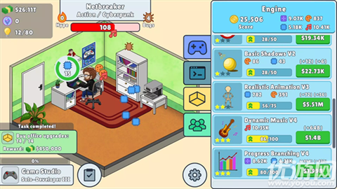 放置游戏开发模拟器游戏截图