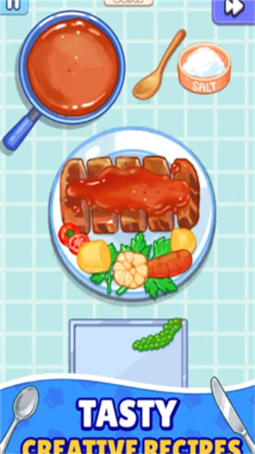 烹饪ASMR温馨厨房游戏截图