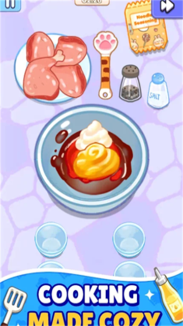 烹饪ASMR温馨厨房游戏截图