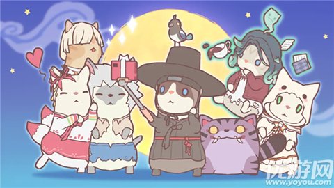 猫咪和汤毛茸茸小镇游戏截图