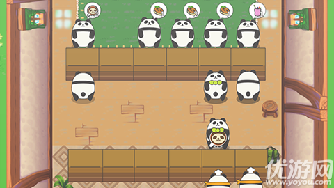 熊猫咖啡馆游戏截图