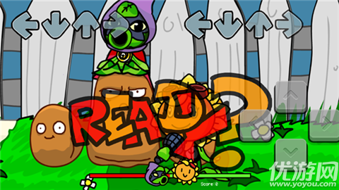 fnf植物大战僵尸模组游戏截图