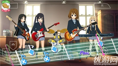 轻音少女放学后演唱会游戏截图