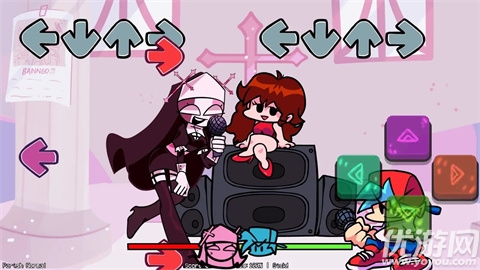 FNF教堂模组游戏截图