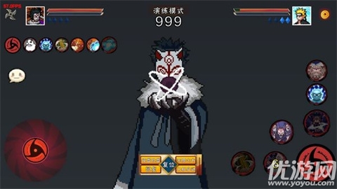 像素火影unity游戏截图