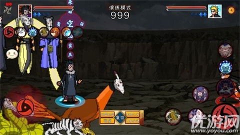 像素火影unity游戏截图