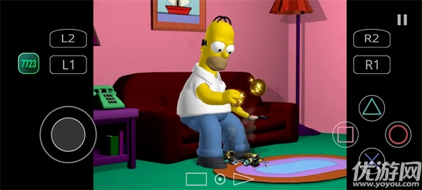 辛普森一家横冲直撞游戏截图