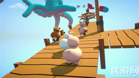 攀爬动物在一起