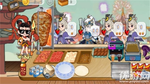 老爹卷饼摊游戏截图