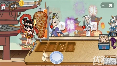 老爹卷饼摊游戏截图