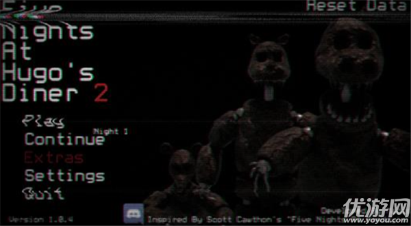 雨果餐厅的五夜惊魂2游戏截图