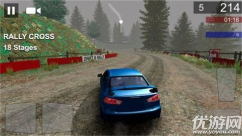 WRC拉力赛游戏截图