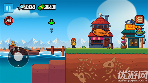钓鱼与喂食游戏截图