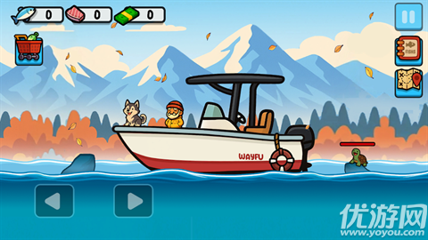 钓鱼与喂食游戏截图