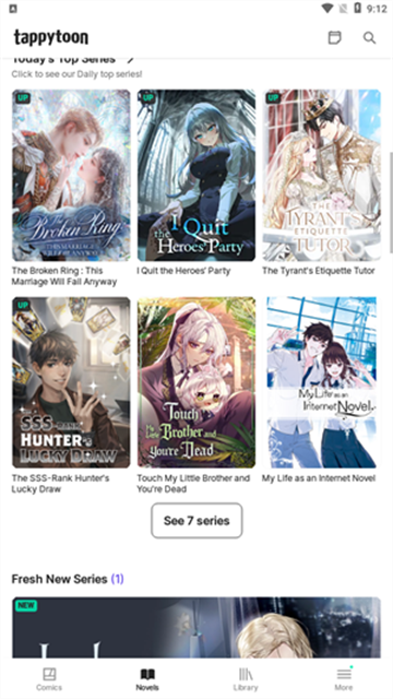 Tappytoon中文版游戏截图