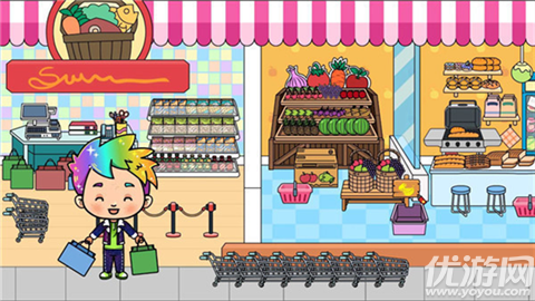 蒂奇镇城市生活游戏截图