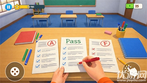 学校老师生活模拟器游戏截图