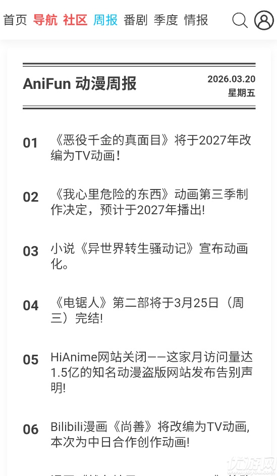 AniFun动漫游戏截图