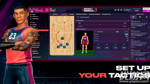 掌上篮球经理3截图欣赏